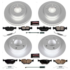 Power Stop CRK870 - Z23 Evolution Sport Front And Rear Brake Kit vehicle fitment brake part
