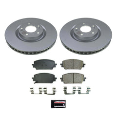 Power Stop CRK8703 Front Z17 Evolution Pad And Rotor Kit for 2022-2025 Hyundai Santa Cruz product image