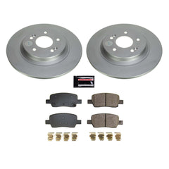 Power Stop CRK8715 Rear Z17 Evolution Pad And Rotor Kit for 2021 Hyundai Santa Fe product image