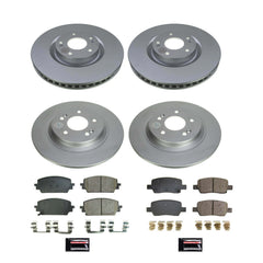 Power Stop CRK8733 Front And Rear Z17 Evolution Pad And Rotor Kit for 2021 Hyundai Santa Fe product image