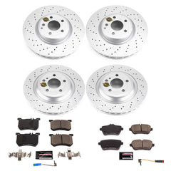 Power Stop CRK8734 Front And Rear Z23 Evolution Sport Performance Pad And Rotor Kit for 2019-2020 Mercedes-Benz SL450 product image