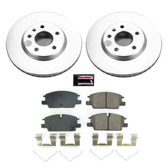 Power Stop CRK8738 Front Z17 Evolution Pad And Rotor Kit for 2022-2024 Chevrolet Equinox product image