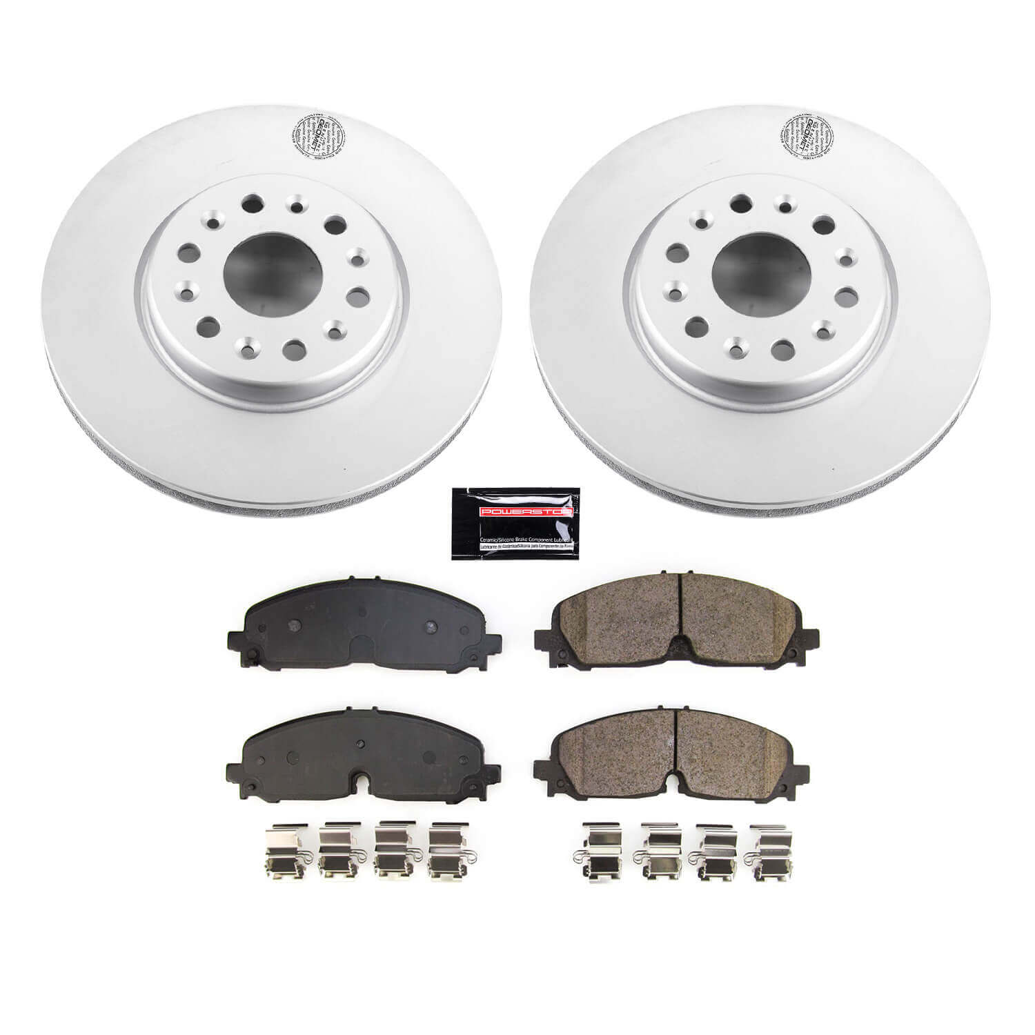 Power Stop CRK8739 Front Z17 Evolution Pad And Rotor Kit for 2021-2023 Buick Enclave product image