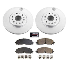 Power Stop CRK8739 Front Z17 Evolution Pad And Rotor Kit for 2021-2023 Buick Enclave product image
