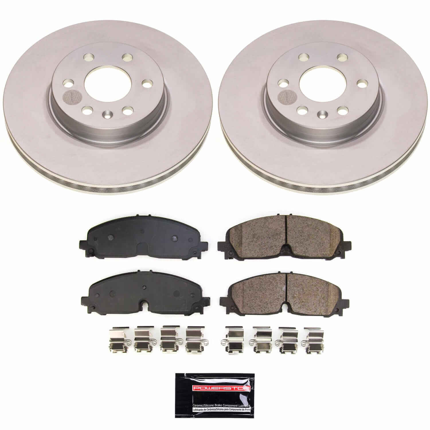 Power Stop CRK8741 - Front Z17 Evolution Genuine Geomet Coated Pad And Rotor Kit vehicle fitment brake part