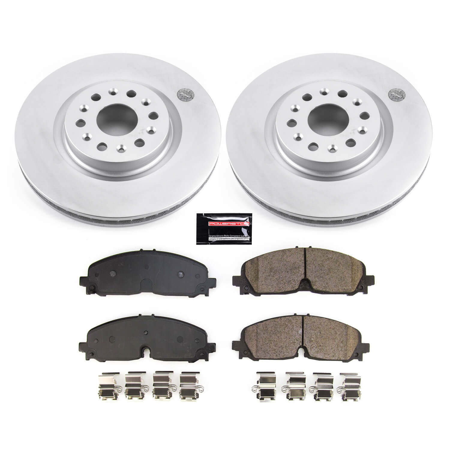 Power Stop CRK8743 Front Z17 Evolution Pad And Rotor Kit for 2021-2022 Cadillac XT5 product image