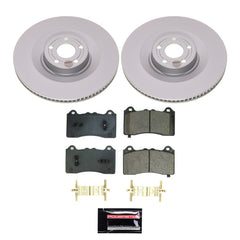 Power Stop CRK8745 - Front Z17 Evolution Genuine Geomet Coated Pad And Rotor Kit vehicle fitment brake part