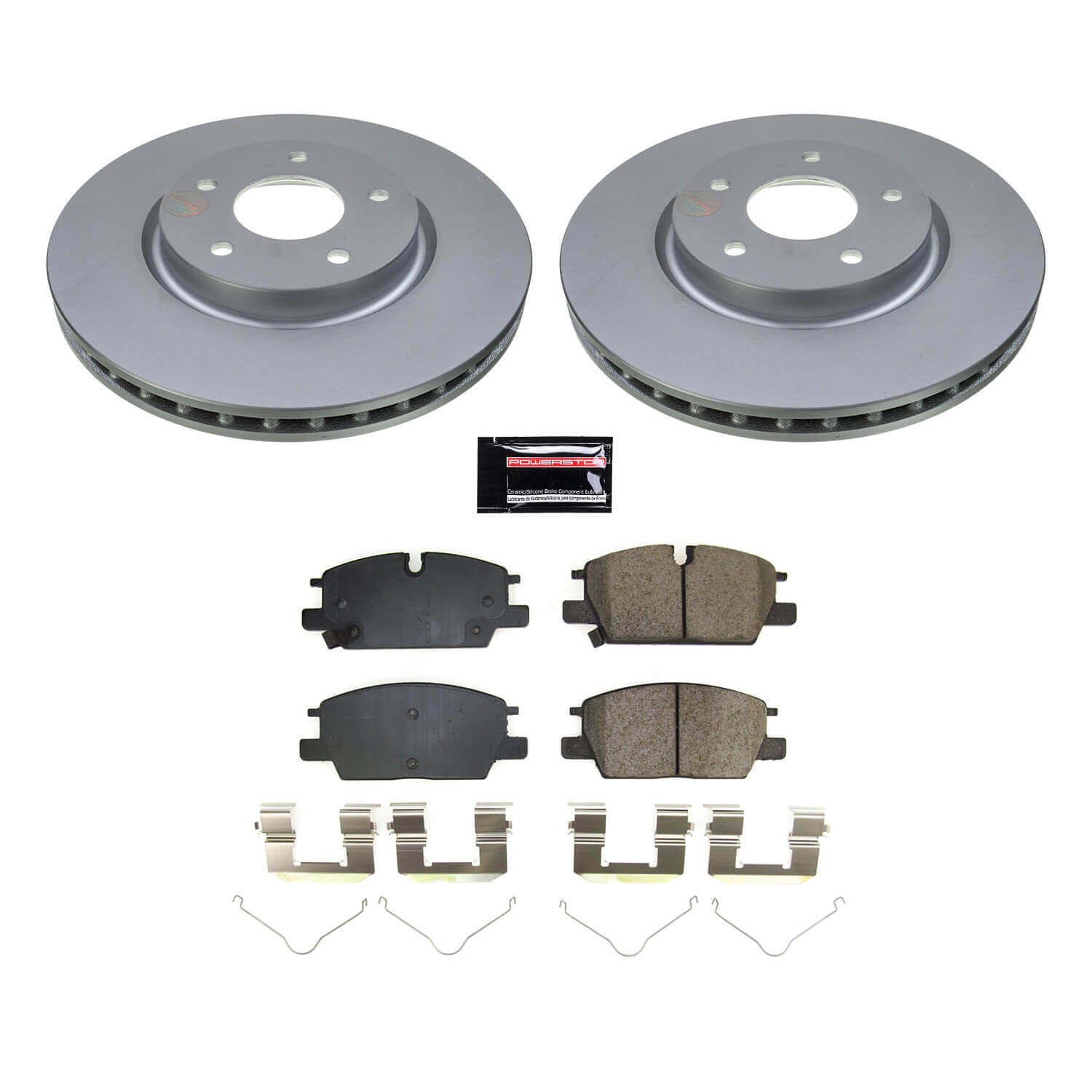 Power Stop CRK8751 Front Z17 Evolution Pad And Rotor Kit for 2021-2024 Nissan Rogue product image