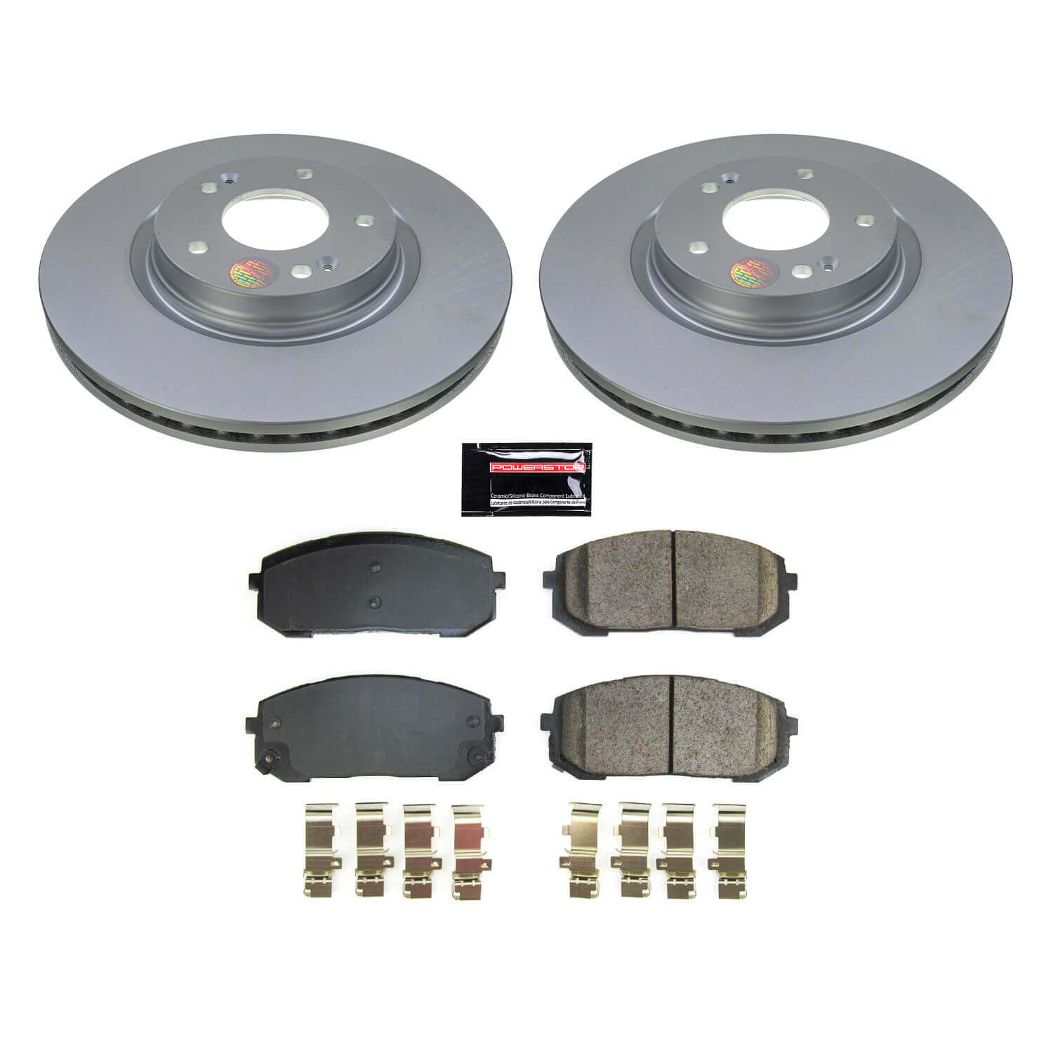 Power Stop CRK8752 Front Z17 Evolution Pad And Rotor Kit for 2021-2024 Hyundai Elantra N Line product image