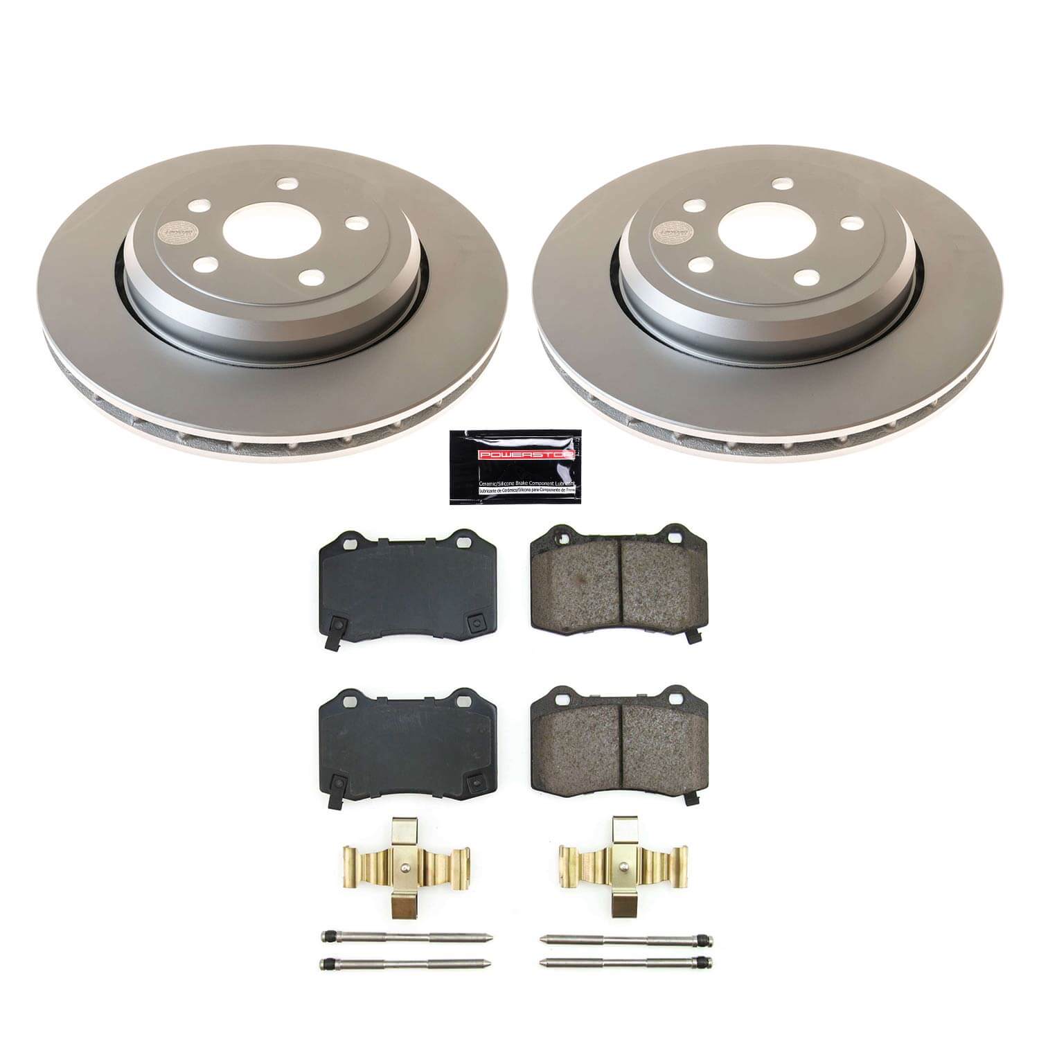 Power Stop CRK8758 Rear Z17 Evolution Pad And Rotor Kit for 2018-2020 Dodge Durango SRT product image