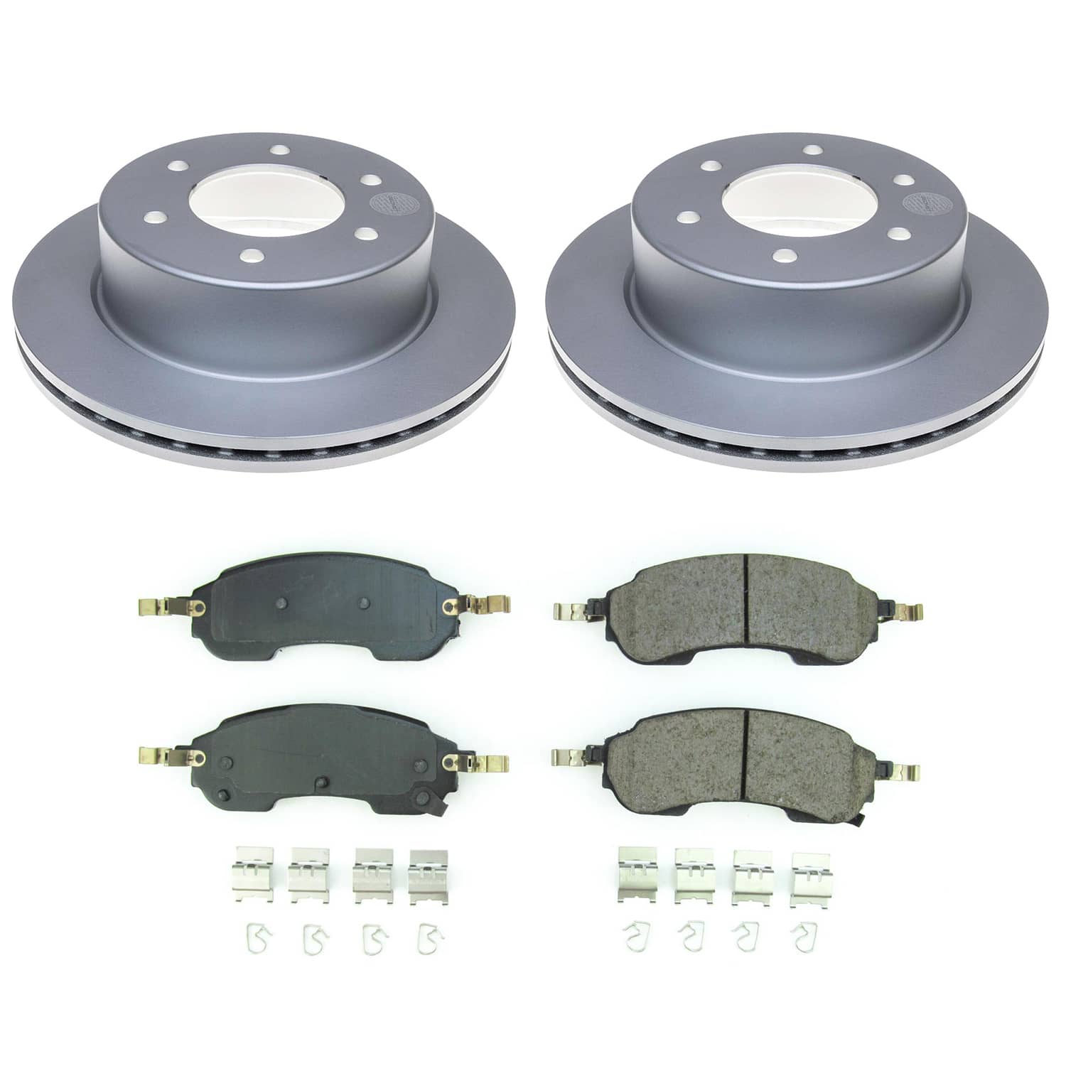 Power Stop CRK8763 - Rear Z17 Evolution Pad And Evolution GEOMET Series Rotor Kit vehicle fitment brake part