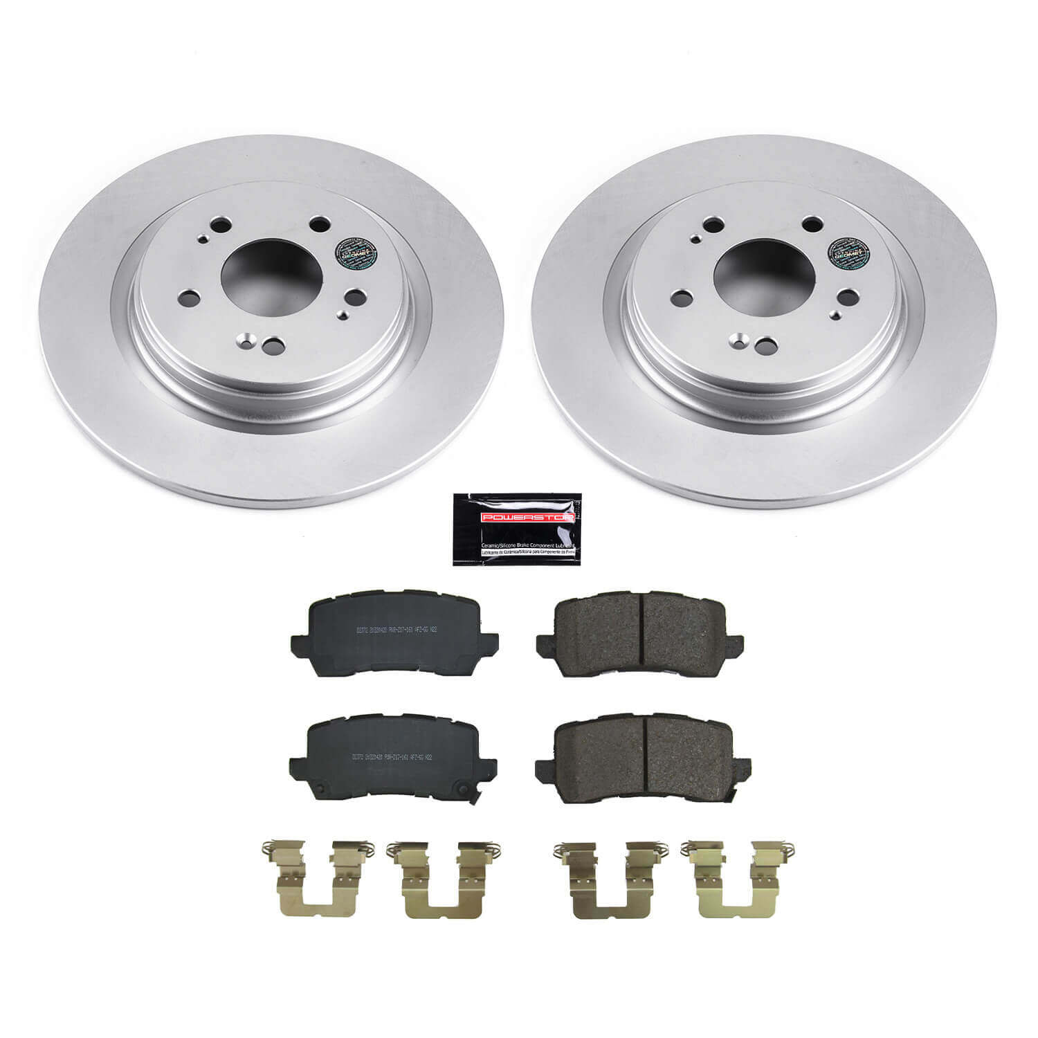 Power Stop CRK8768 Rear Z17 Evolution Pad And Rotor Kit for 2021-2025 Honda Odyssey product image