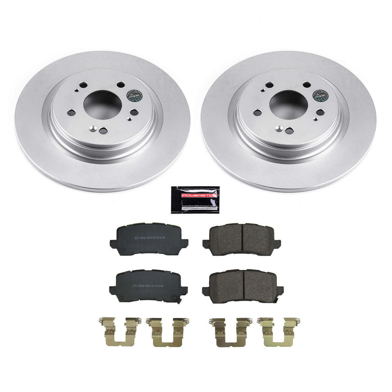 Power Stop CRK8768 Rear Z17 Evolution Pad And Rotor Kit for 2021-2025 Honda Odyssey product image