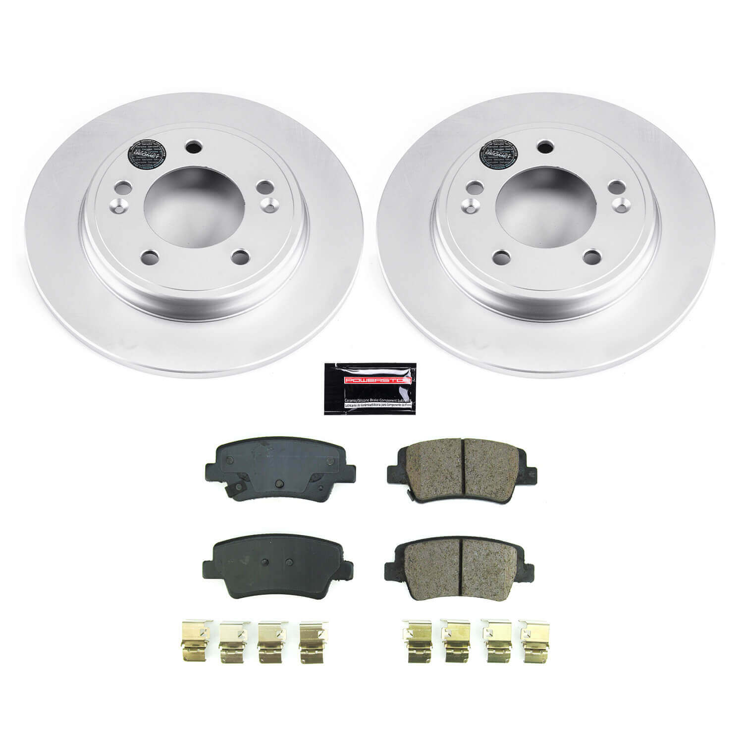 Power Stop CRK8769 Rear Z17 Evolution Pad And Rotor Kit for 2021-2024 Hyundai Elantra N Line, SE, SEL product image