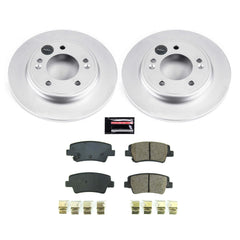Power Stop CRK8769 Rear Z17 Evolution Pad And Rotor Kit for 2021-2024 Hyundai Elantra N Line, SE, SEL product image