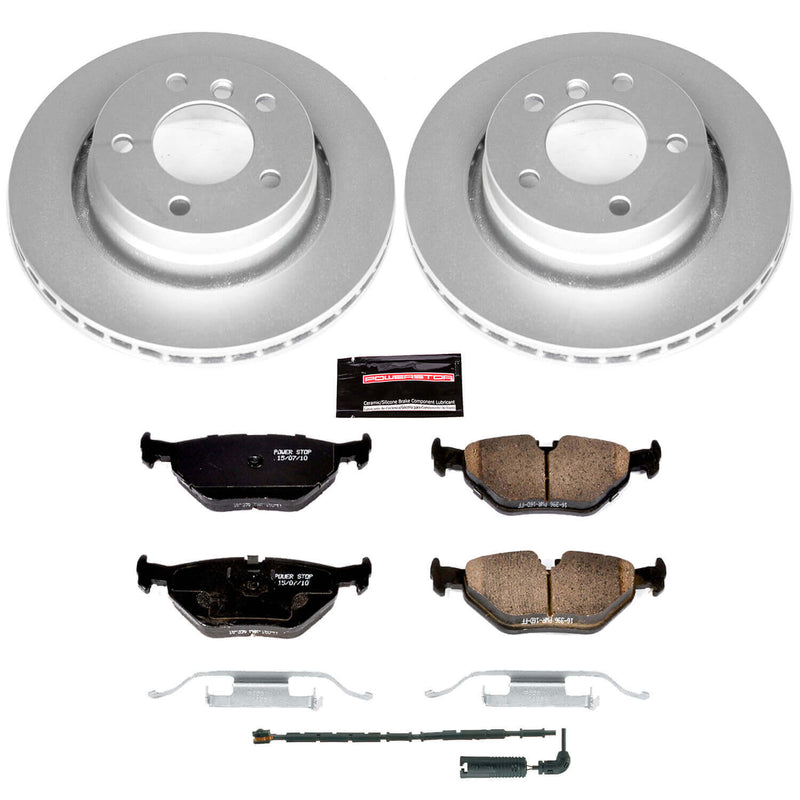 Power Stop CRK877 - Z23 Evolution Sport Rear Brake Kit vehicle fitment brake part