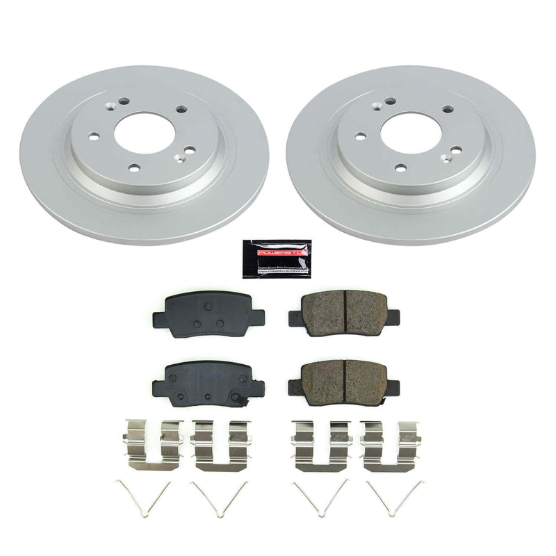 Power Stop CRK8770 Rear Z17 Evolution Pad And Rotor Kit for 2021 Kia Seltos Sx product image