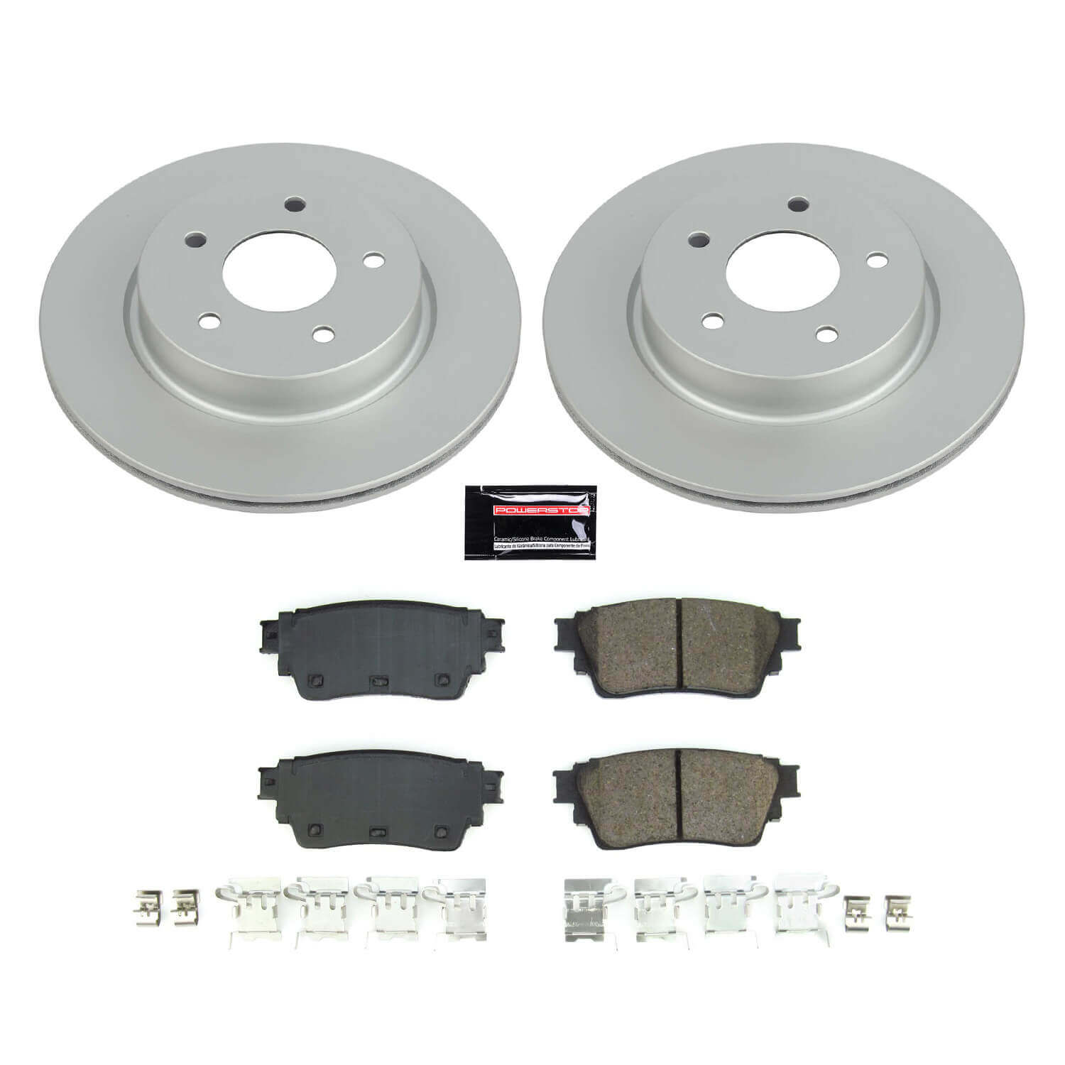 Power Stop CRK8771 Rear Z17 Evolution Pad And Rotor Kit for 2021-2025 Nissan Rogue product image