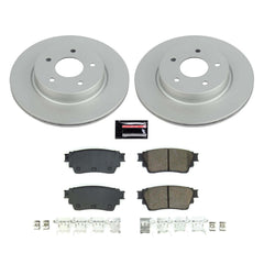 Power Stop CRK8771 Rear Z17 Evolution Pad And Rotor Kit for 2021-2025 Nissan Rogue product image