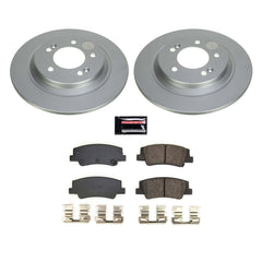 Power Stop CRK8772 Rear Z17 Evolution Pad And Rotor Kit for 2020 Hyundai Sonata product image