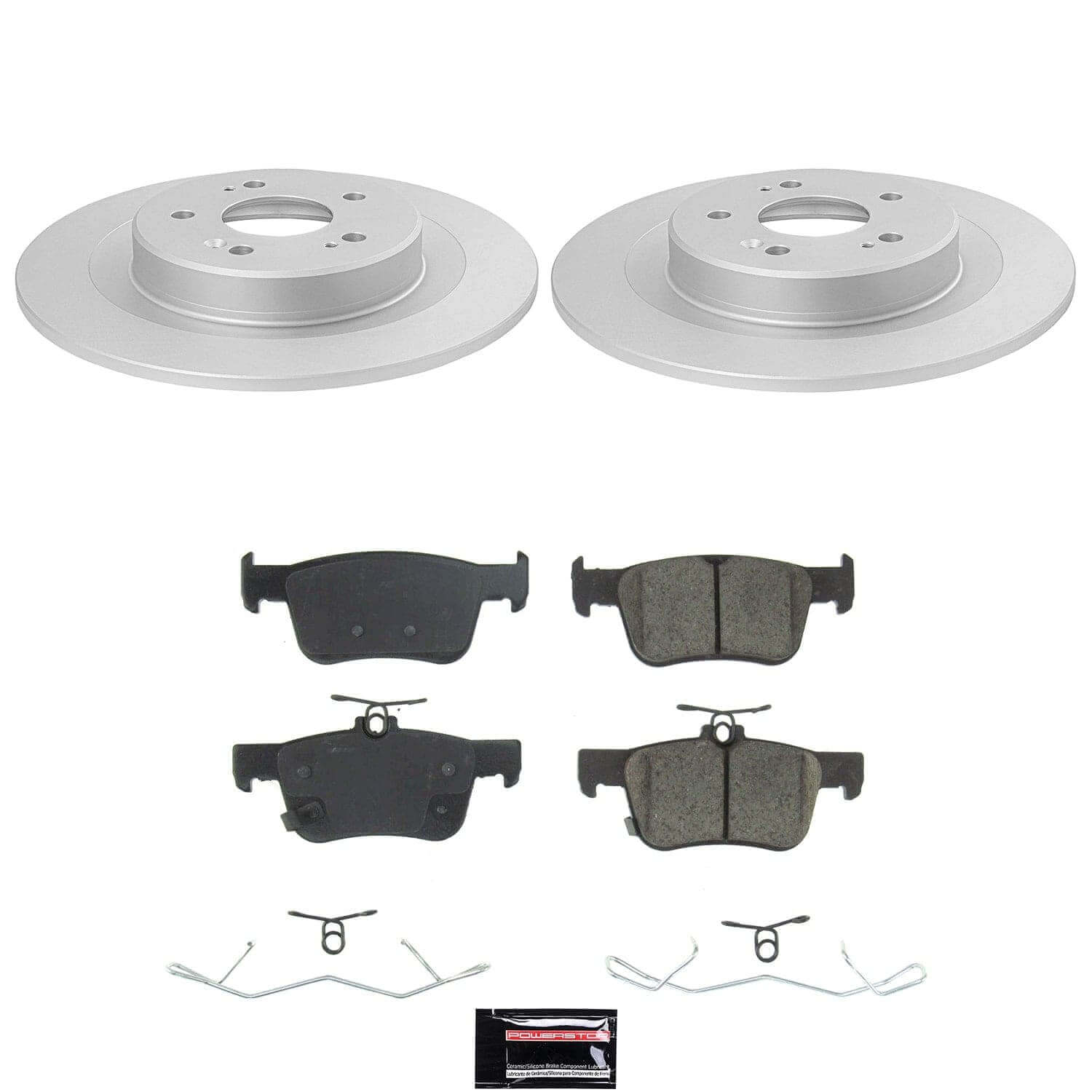 Power Stop CRK8774 Rear Z17 Evolution Pad And Rotor Kit for 2021-2024 Acura TLX - product image