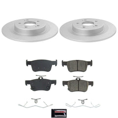 Power Stop CRK8774 Rear Z17 Evolution Pad And Rotor Kit for 2021-2024 Acura TLX - product image