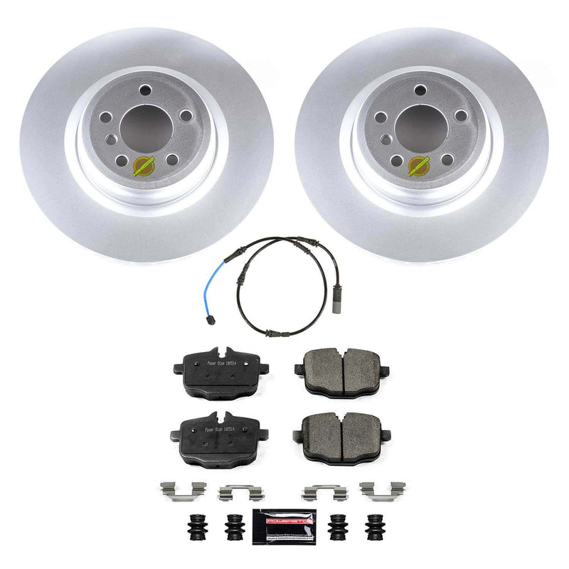 Power Stop CRK8775 Rear Z23 Evolution Sport Performance Pad And Rotor Kit for 2015-2019 BMW Alpina B6 Xdrive Gran Coupe product image