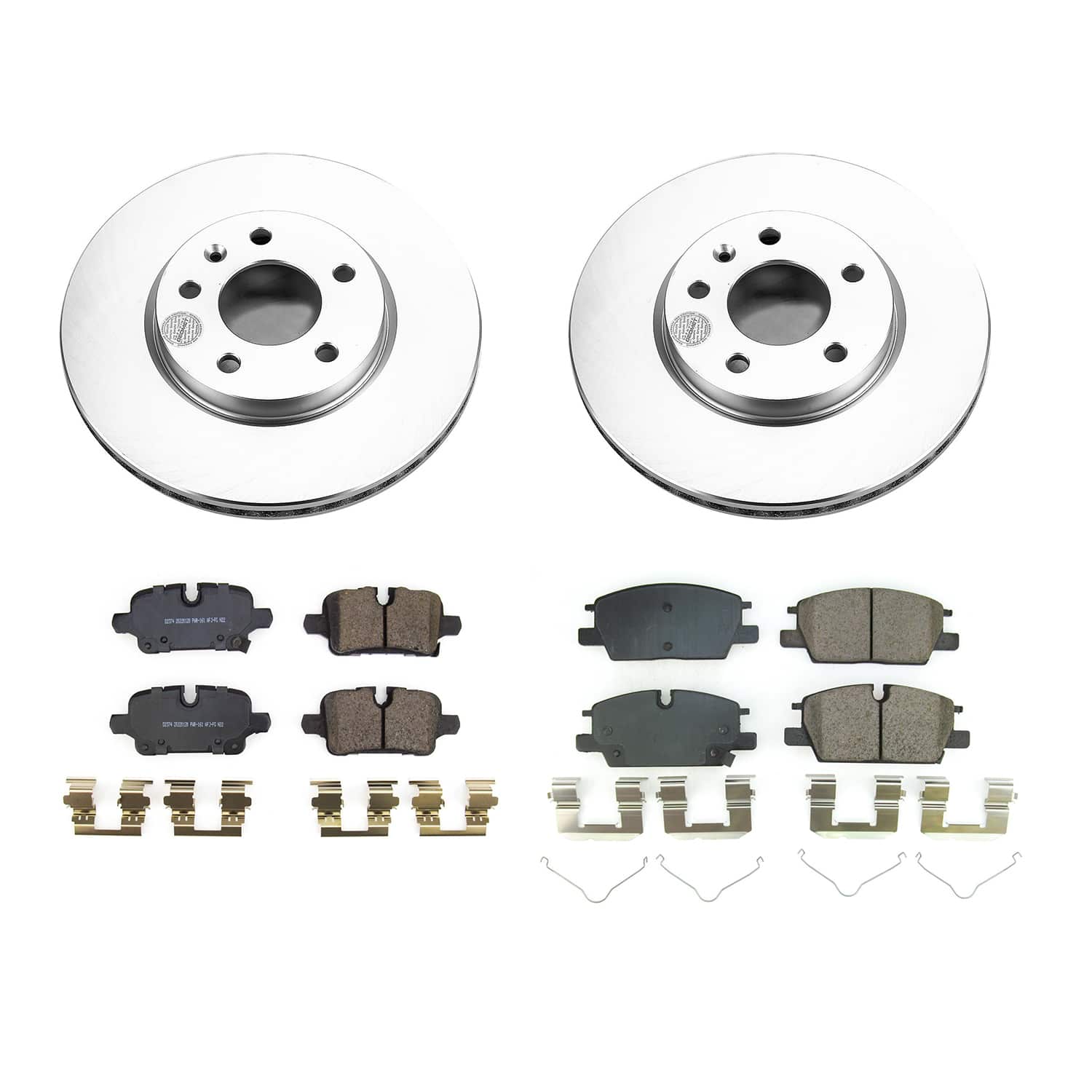 Power Stop CRK8799 Front And Rear Z17 Evolution Pad And Evolution GEOMET Series Rotor Kit for 2022-2024 Chevrolet Equinox product image