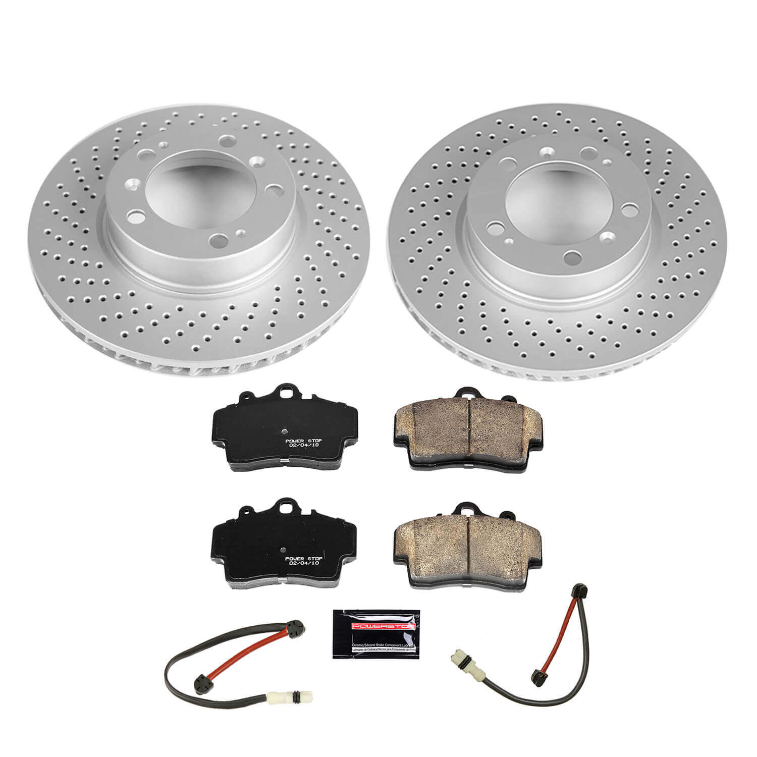 Power Stop CRK8822 Front Z23 Evolution Sport Performance Pad And Rotor Kit for 2005-2006 Porsche Boxster product image