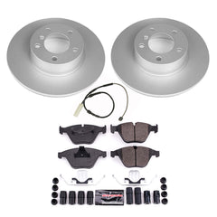 Power Stop CRK8823 Front Z23 Evolution Sport Performance Pad And Rotor Kit for 2011 BMW 328I product image