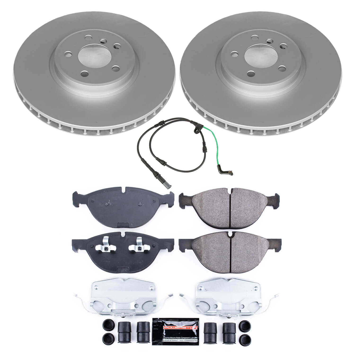 Power Stop CRK8824 Front Z23 Evolution Sport Performance Pad And Rotor Kit for 2010 BMW X6 XDRIVE50I product image