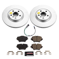 Power Stop CRK8827 Front Z23 Evolution Sport Performance Pad And Rotor Kit for 2021-2024 MINI Cooper Countryman S, S ALL4 product image