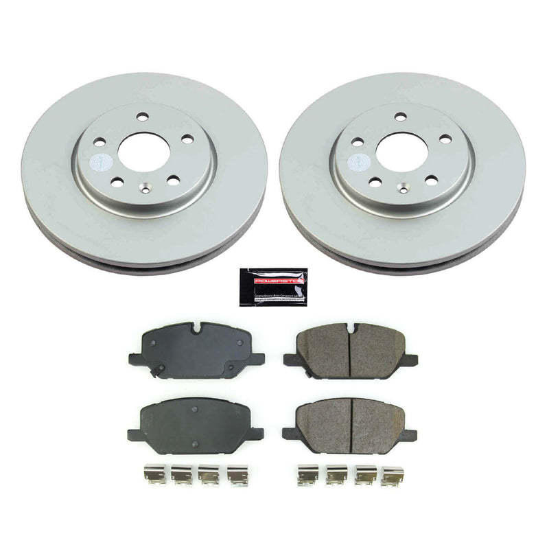 Power Stop CRK8829 Z17 Evolution Front Pad And Rotor Kit for 2021-2024 Buick Envision product image