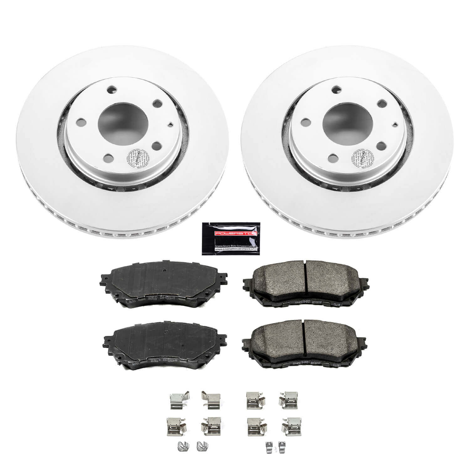 Power Stop CRK8840 Front Z17 Evolution Pad And Rotor Kit for 2020-2021 Mazda 6 product image