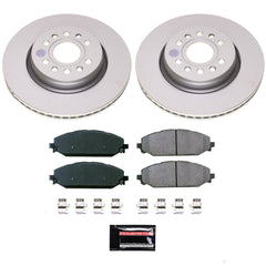 Power Stop CRK8843 - Front Z17 Evolution Genuine Geomet Coated Pad And Rotor Kit vehicle fitment brake part