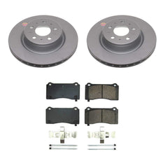 Power Stop CRK8844 Front Z17 Evolution Pad And Rotor Kit for 2017-2019 Tesla Model 3 Base, Long Range product image