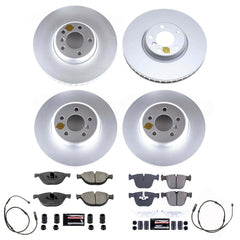 Power Stop CRK8849 Front And Rear Z23 Evolution Sport Performance Pad And Rotor Kit for 2011-2015 BMW 740I product image