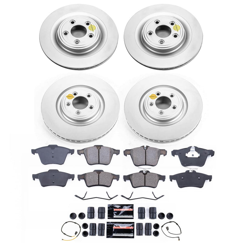 Power Stop CRK8891 - Front And Rear Z23 Evolution Sport Pad And Rotor Kit vehicle fitment brake part