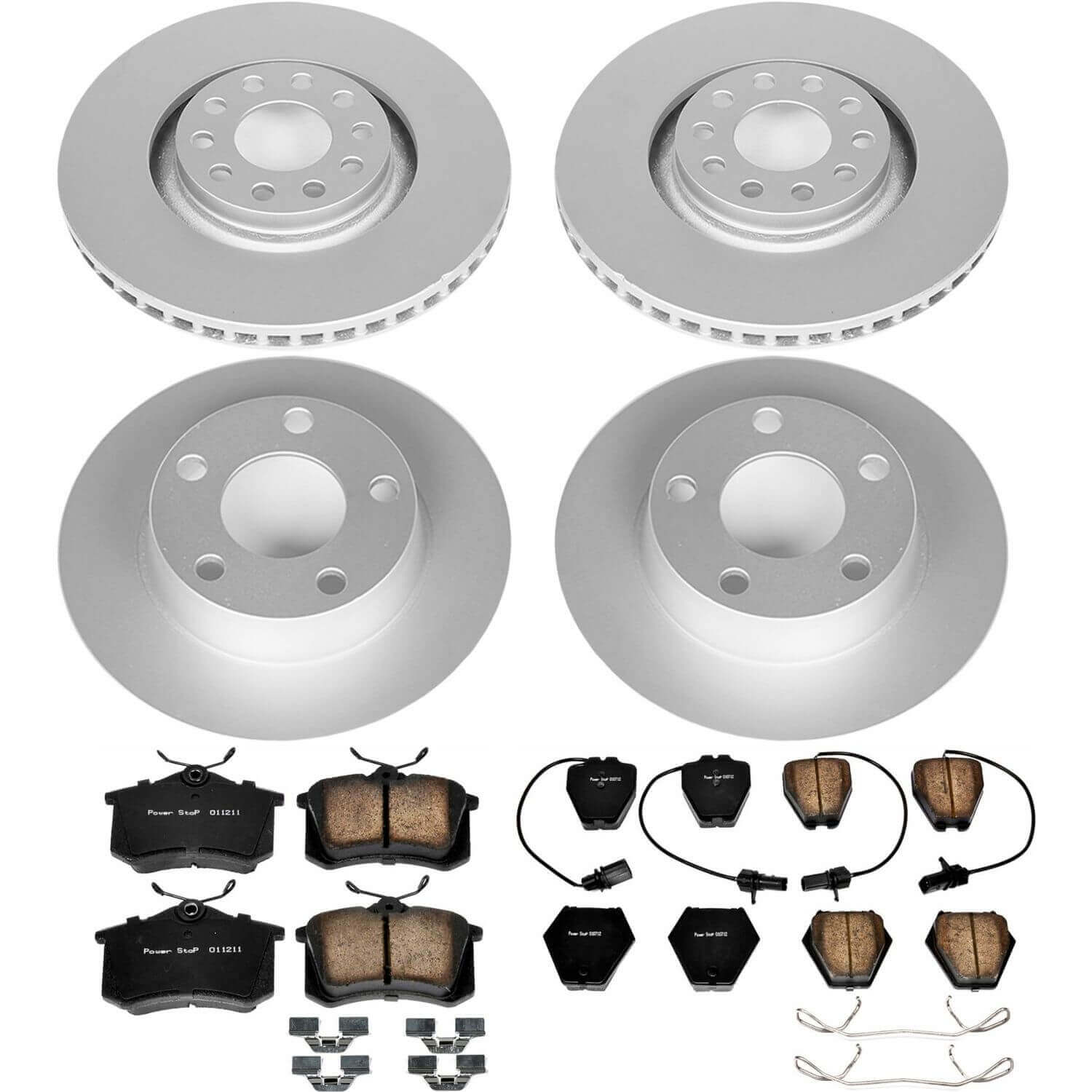 Power Stop CRK890 - Z23 Evolution Sport Front And Rear Brake Kit vehicle fitment brake part