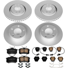 Power Stop CRK890 - Z23 Evolution Sport Front And Rear Brake Kit vehicle fitment brake part