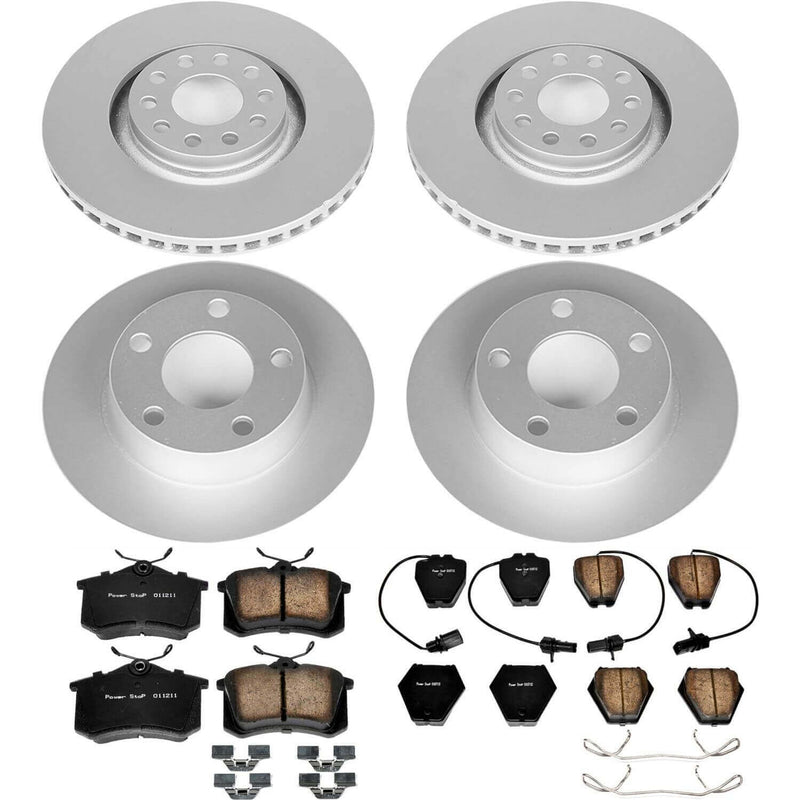 Power Stop CRK890 - Z23 Evolution Sport Front And Rear Brake Kit vehicle fitment brake part