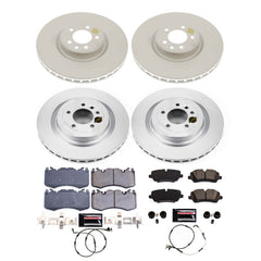Power Stop CRK8905 Front And Rear Z23 Evolution Sport Performance Pad And Rotor Kit for 2021-2025 Land Rover Defender 110 product image