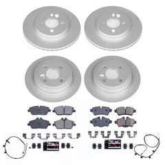 Power Stop CRK8914 Front And Rear Z23 Evolution Sport Performance Pad And Rotor Kit for 2013 MINI Cooper Coupe product image