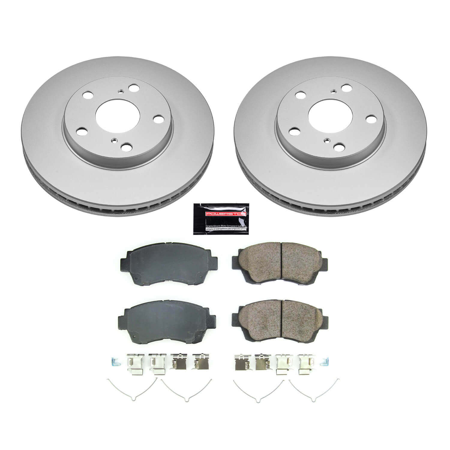 Power Stop CRK8920 Front Z17 Evolution Pad And Rotor Kit for 1998-2003 Toyota Sienna product image