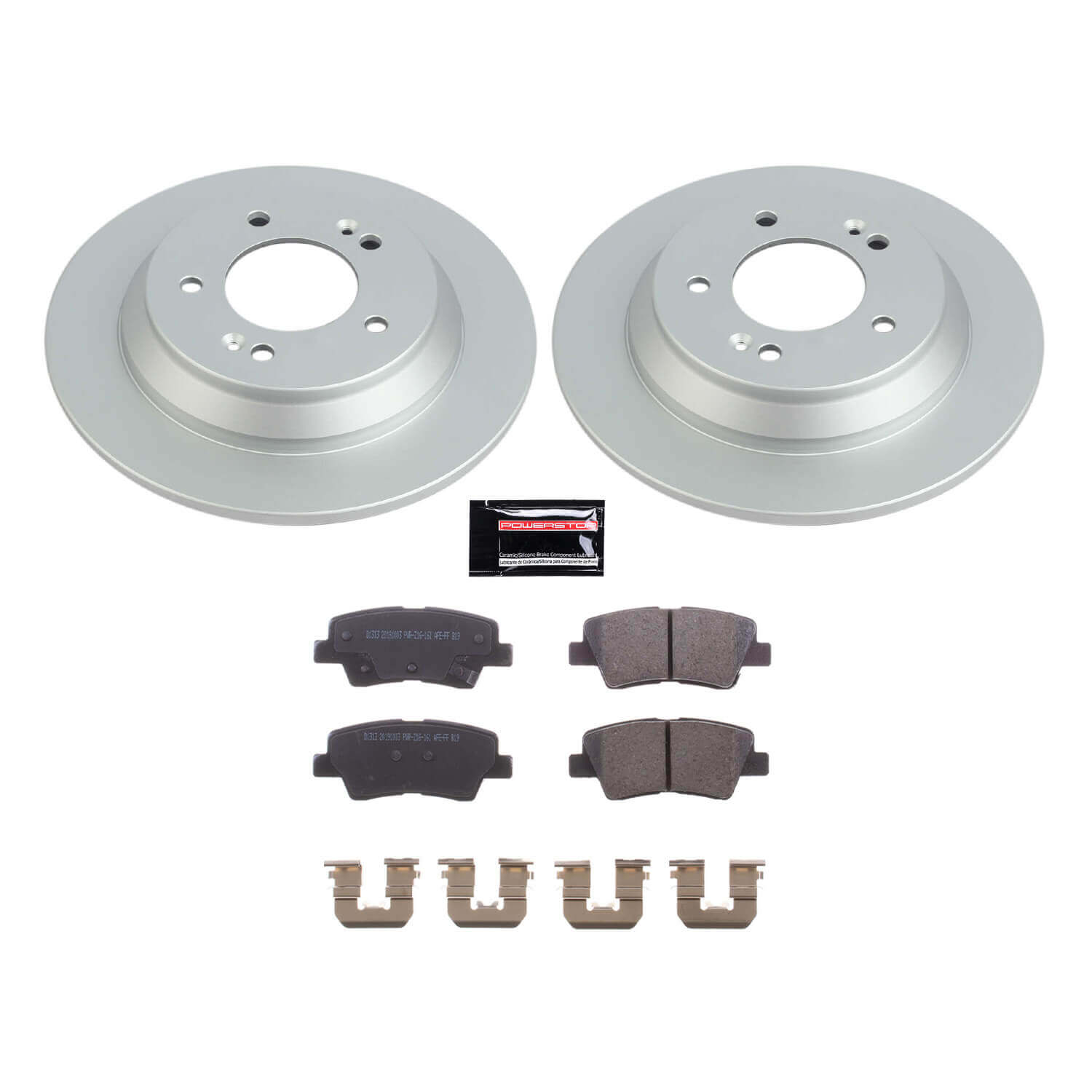 Power Stop CRK8923 Rear Z17 Evolution Pad And Rotor Kit for 2020-2022 Kia Soul product image
