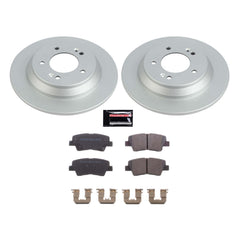 Power Stop CRK8923 Rear Z17 Evolution Pad And Rotor Kit for 2020-2022 Kia Soul product image