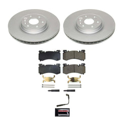 Power Stop CRK8924 - Front Z17 Evolution Pad And Rotor Kit vehicle fitment brake part