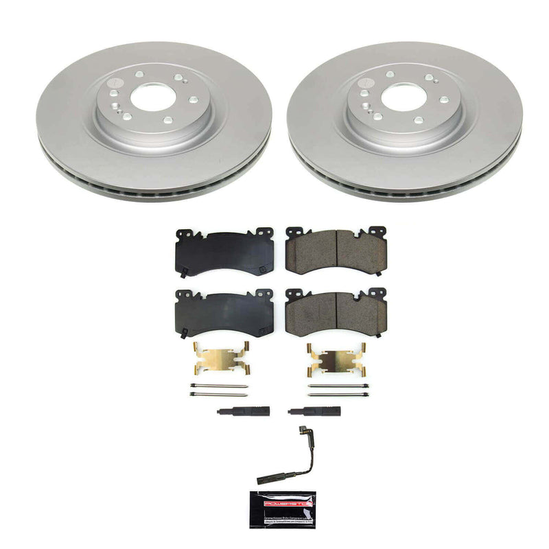 Power Stop CRK8924 - Front Z17 Evolution Pad And Rotor Kit vehicle fitment brake part