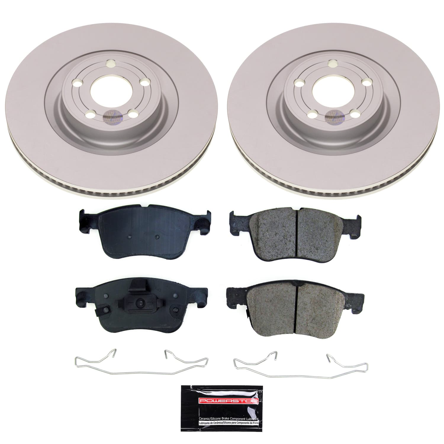Power Stop CRK8926 - Front Z17 Evolution Genuine Geomet Coated Pad And Rotor Kit vehicle fitment brake part
