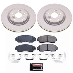 Power Stop CRK8928 - Front Z17 Evolution Genuine Geomet Coated Pad And Rotor Kit vehicle fitment brake part